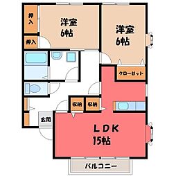 ニューメゾンド・クレール B 1階