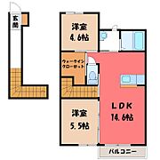 イーストガーデンA_間取り_0