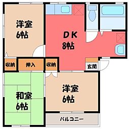 ホリディハイツ 1階/-