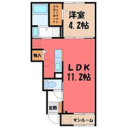 ゆいの杜5丁目アパート（028666301） 1階/-
