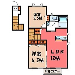 メゾン・アルビレオ C 2階
