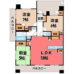 宇都宮芳賀ライトレール線 峰駅 徒歩3分 11階/-