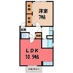 プランドール B 2階/-
