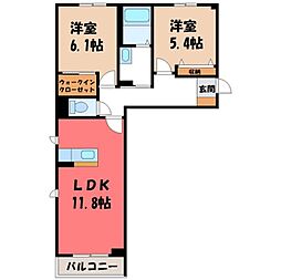宇都宮芳賀ライトレール線 ゆいの杜中央駅 徒歩12分 1階/-