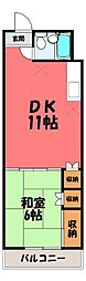 マンションコスモ 1階/-