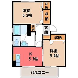 メゾンド・ベル B 2階/-