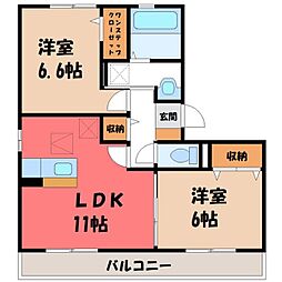 グランビューコート A 1階