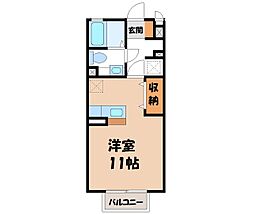 プレジール松原 C 1階/-