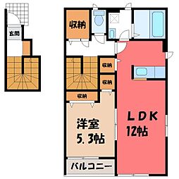 ウッドベルA&B A棟 2階
