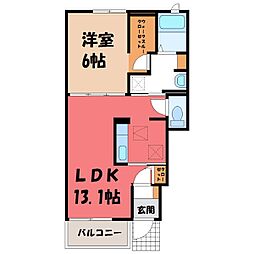 ル・プランドール 1階/-