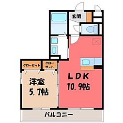 セジュールグリーン さつき 1階/-