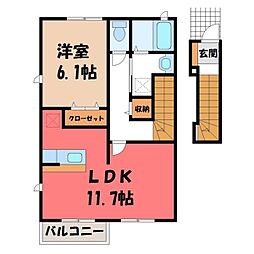 アルワクト C 2階/-