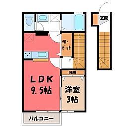 サニーフラット E 2階/-