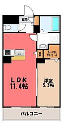 トレゾールシティガーデン 2階