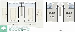AZTO桶川 1SKの間取図画像