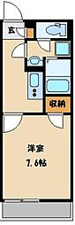 CLEINOSASALA 1Kの間取図画像