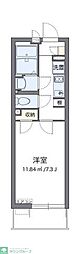 クレイノポスタ 1Kの間取図画像