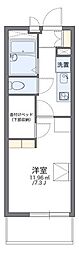 レオパレスコトーブロン 1Kの間取図画像