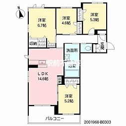 MAST東櫛原B棟 3階