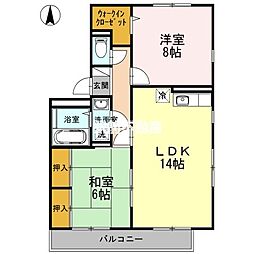 バティール西小森野B棟 2階