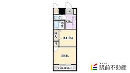 サンライフ大樹 2Kの間取図画像