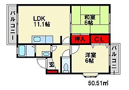 パーシモンハウス 2階