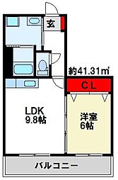 リファレンス筑紫野 4階/405