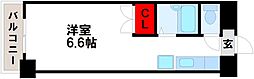 ライオンズコート21 ワンルームの間取図画像
