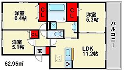 ブラン春日 3階