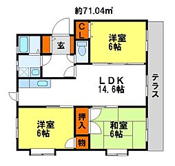 サンハイツ塔原 3階/305
