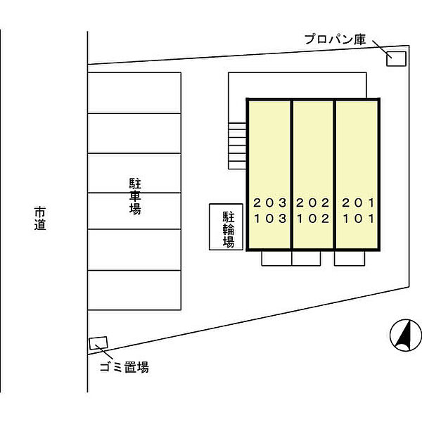 ルミエールA 102｜千葉県市原市五井(賃貸アパート1K・1階・25.28㎡)の写真 その7