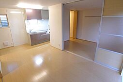 ペア 1階1LDKのリビング/ダイニング