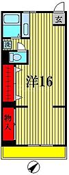 マンション高橋 4階1DKの間取り