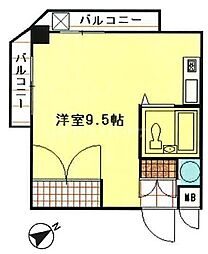 間取図画像 ワンルーム