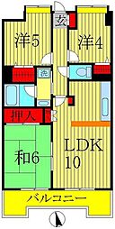 INSURANCEBLDG.V 3LDKの間取図画像