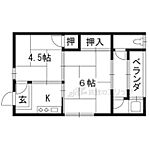 京都市西京区樫原中垣外 2階建 築49年のイメージ