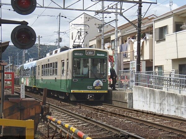 画像25:嵐電車折神社駅まで480メートル
