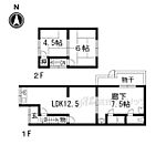 京都市右京区太秦開日町 2階建 築95年のイメージ