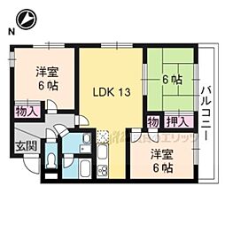 間取図画像 3LDK