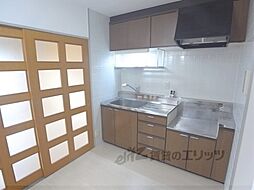 チコーベルメゾン桂 401 4階2DKのリビング/ダイニング