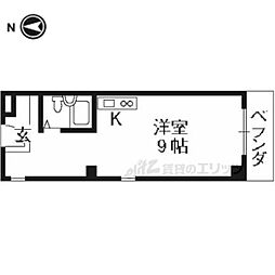 ○△□ビル ワンルームの間取図画像