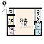 京都市左京区松ヶ崎杉ケ海道町 3階建 築43年のイメージ