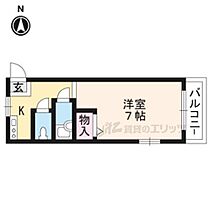 京都府京都市左京区高野東開町（賃貸マンション1K・3階・18.00㎡） その2