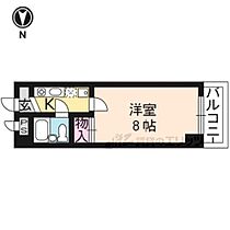 京都府京都市左京区松ヶ崎西山（賃貸マンション1K・2階・21.00㎡） その2