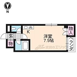 ＴＡＩＳＥＩ都 3階1Kの間取り