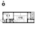 日生ハイツB棟2階4.0万円