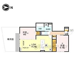 FAMILLE MAISON 2LDKの間取図画像