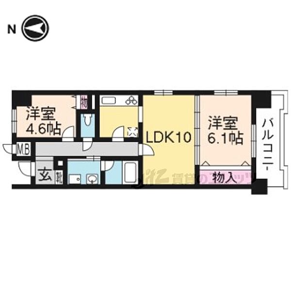 同じ建物の物件間取り写真 - ID:226062295486