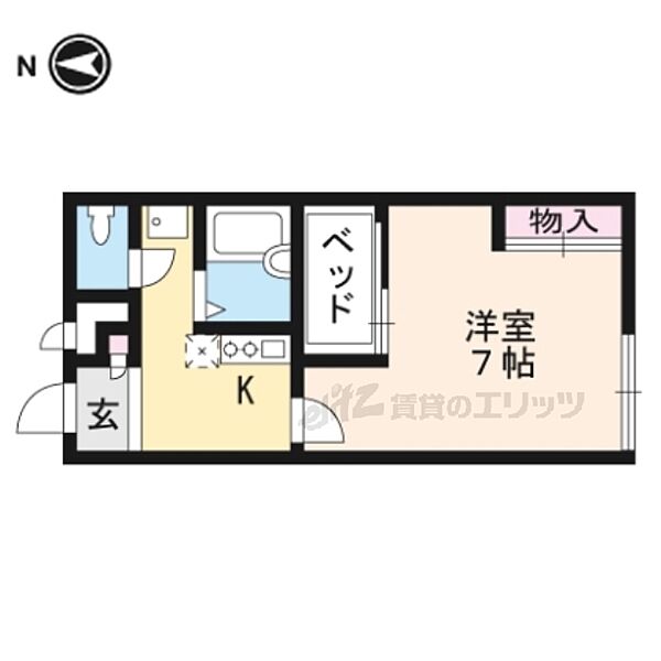 同じ建物の物件間取り写真 - ID:225005236637