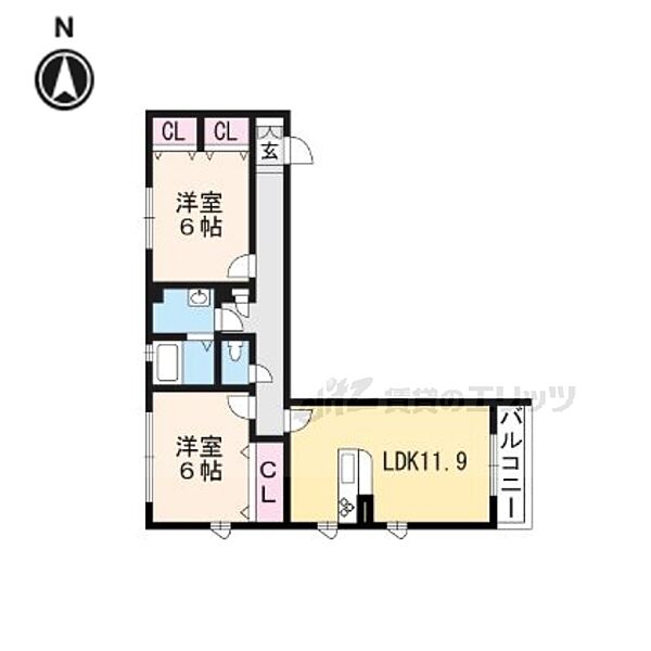 同じ建物の物件間取り写真 - ID:226064826493